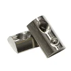 Полукруглая гайка M3 M4 M5 M6 гайка шрапнель стальная шариковая гайка блок для ЕС стандарта 20 Алюминиевый профиль эластичная гайка 10 шт.