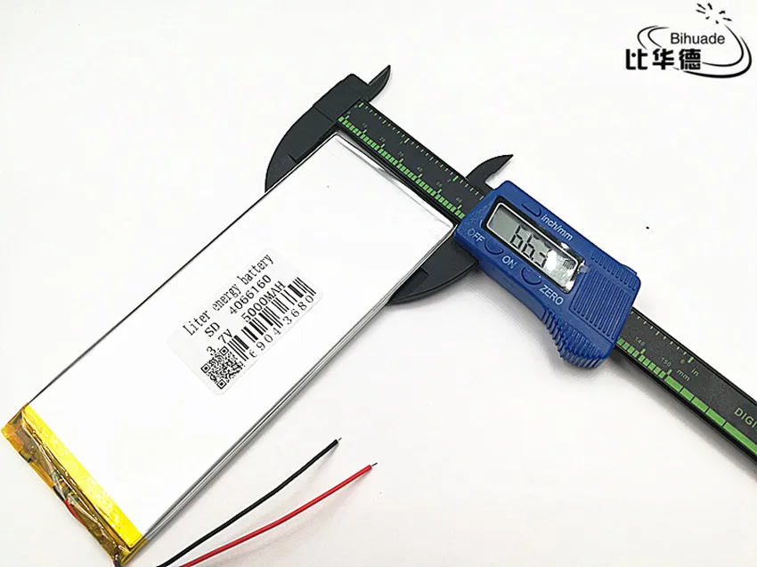 3 7 V 5000mAH 4066160 (полимерный литий-ионный аккумулятор) аккумулятор для планшетных ПК