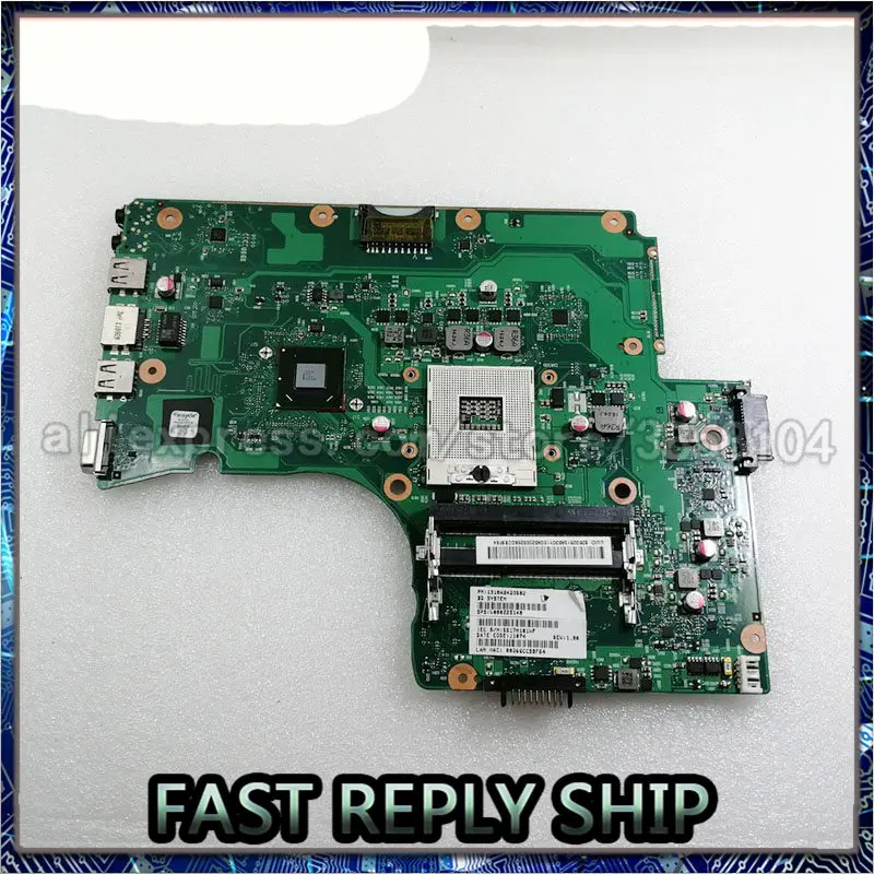 Материнская плата для ноутбука TOSHIBA Satellite C650 C655 HM65 6050A2423501-MB-A02 6050A2423501 V000225140 SLJ4P |