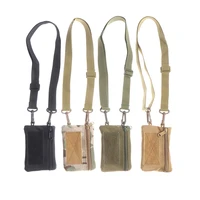 tactical edc pouch mini wallet card money key belt waist bag shoulder belt camping hiking hunting outdoor small hanging bag