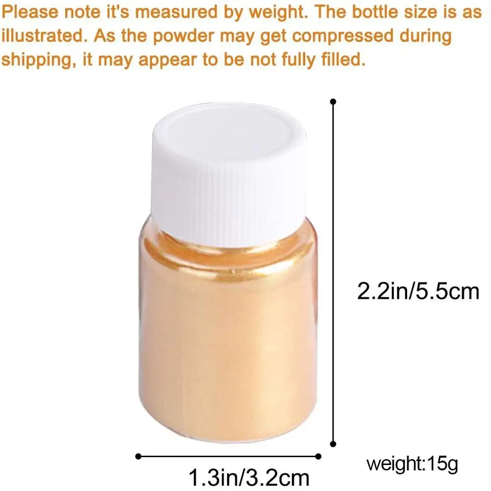 

10g/bottle DIY Handmade Glitter Soap Dye Pigment Multicolor Mica Mold Crystal Resin Pearlescent Making Glue Tools Soap Powd S9Q0