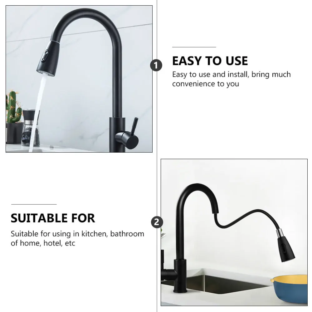 

1Pc Stainless Steel Creative Kitchen Adjustable Black