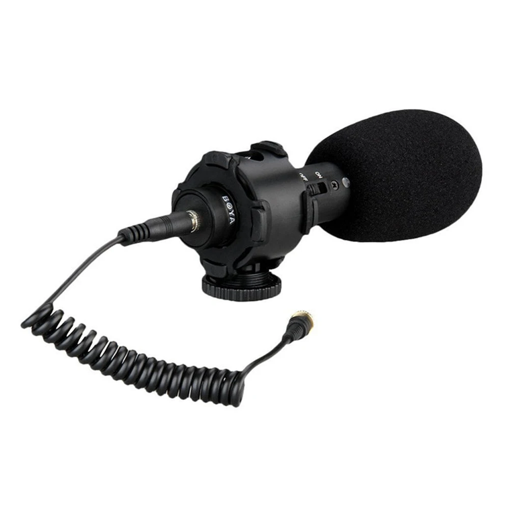 Оригинальный внешний аккумулятор BOYA профессиональный емкостный стереомикрофон