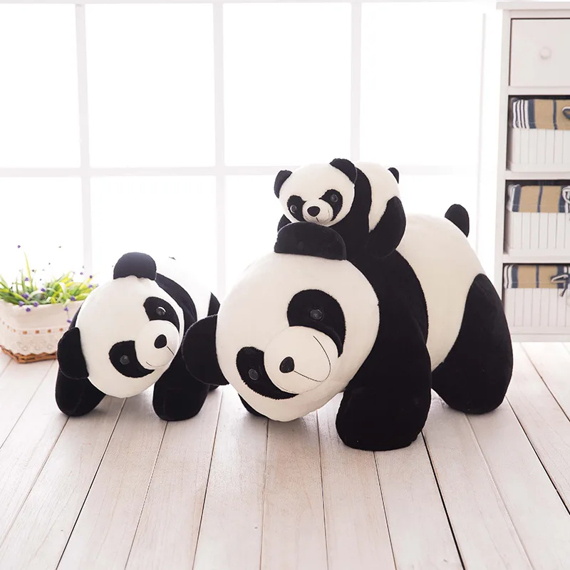 Милая детская игрушка имитация панды плюшевые игрушки плюшевый медведь куклы