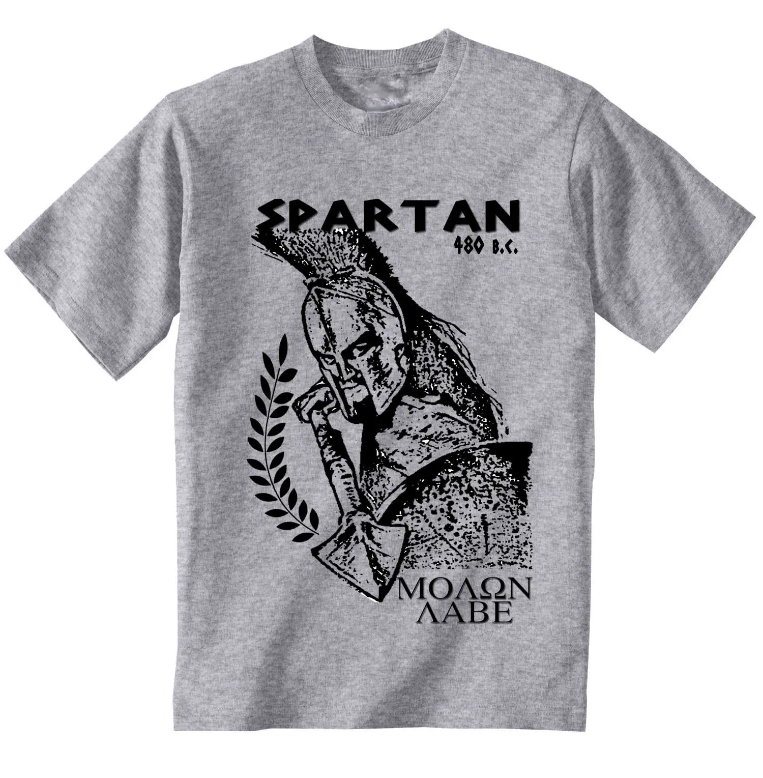 

Molon Labe Spartan Warrior Leonidas T-Shirt. Summer Cotton Short Sleeve O-Neck Men's T Shirt New S-3XL