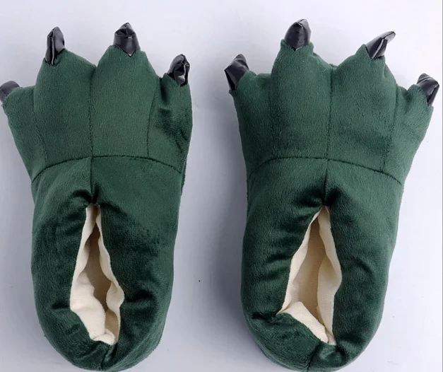 Paw shoes Хлопковые комбинезоны Кигуруми для взрослых с героями мультфильмов, аниме Покемон Snorlax, пижамы, милые костюмы для влюбленных, домашняя одежда для сна - Цвет: Paw shoes