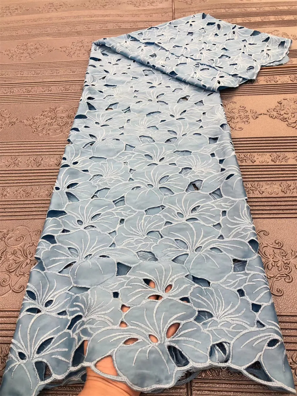

MIQIER High Quality African nigerian tulle Lace Fabric Embroidery Sequins Lace Fabric guipure lace fabric French Tulle lace
