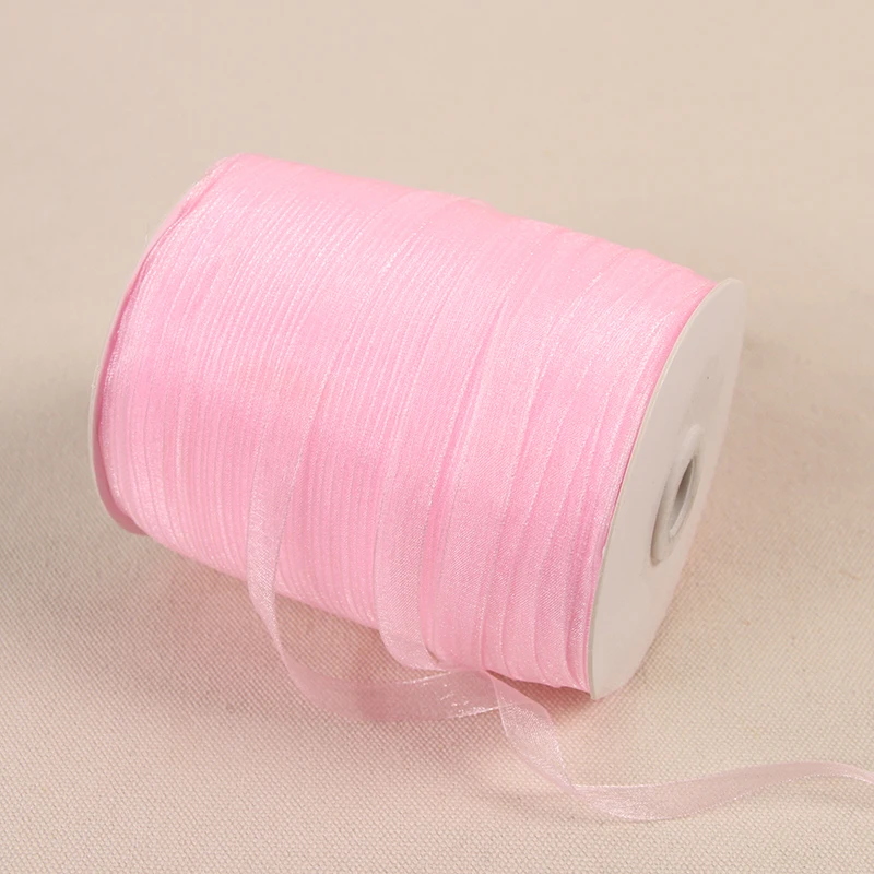 10 мм шифоновые ленты из органзы м/лот ручная работа швейная ткань рождественский