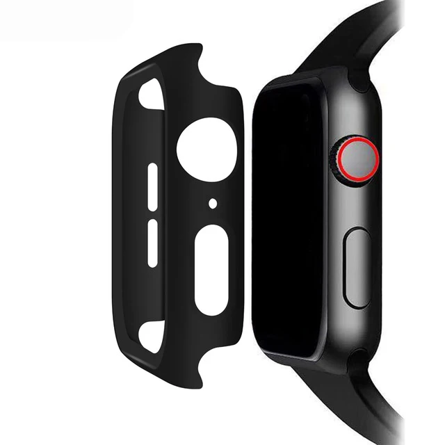 Black 20D закаленное стекло для Apple Watch 44 мм 38 мм 42 мм 40 мм серия 4 3 2 1 полное покрытие изогнутые края Рамка протектор экрана для i Watch - Цвет: Black