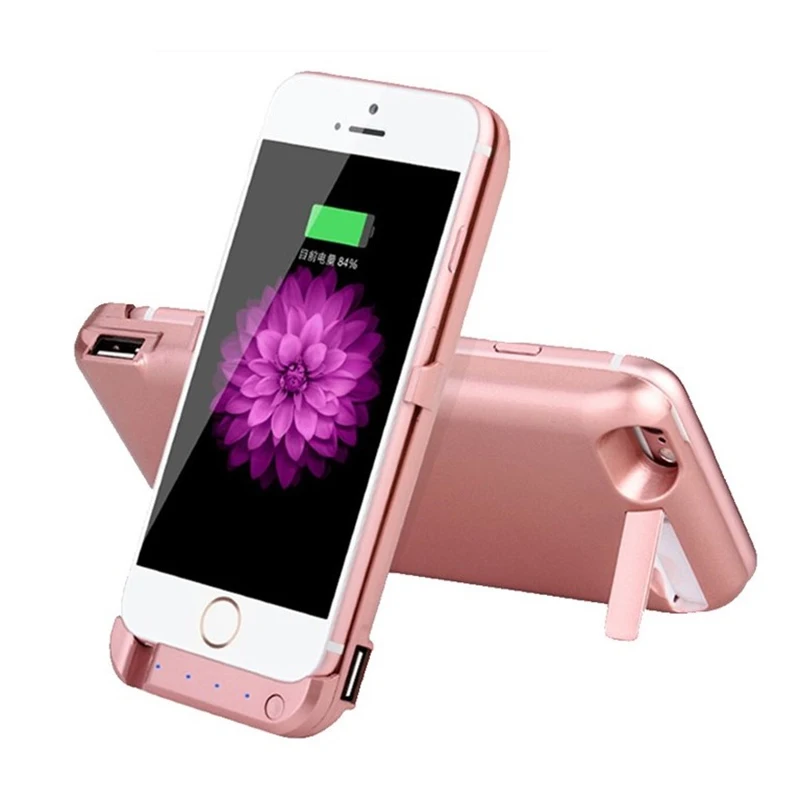 Для iPhone 5 5S SE чехол для зарядного устройства 4200 мАч Внешний аккумулятор