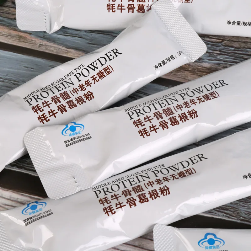Сухой протеин для костного мозга яка без сахара Kudzu 400 г (20 * 20 пакетов) людей