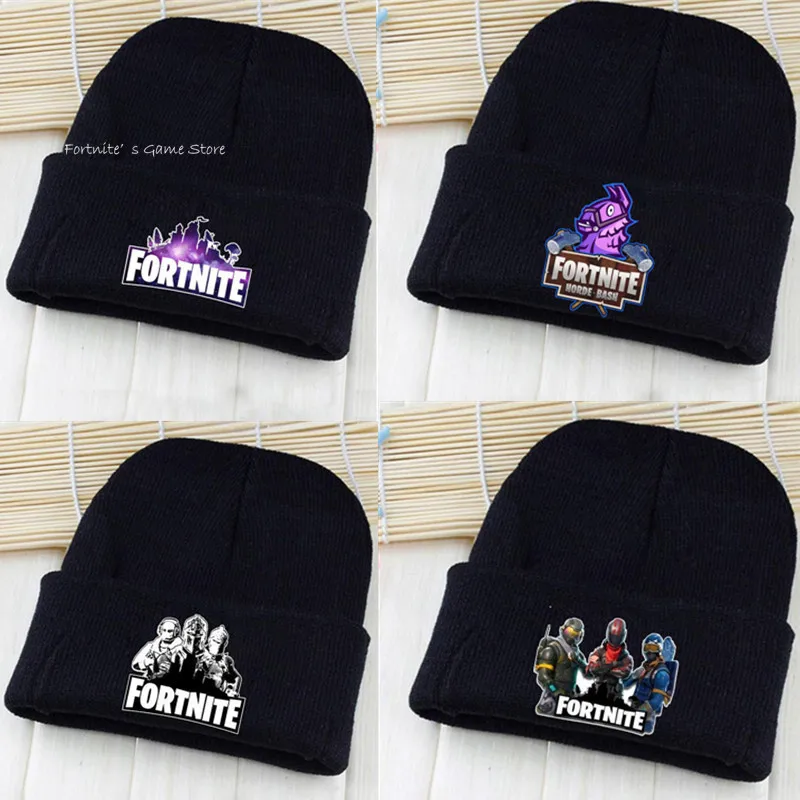 Fortnite вязаная шапка и шарф сезон осень зима Плюшевые шерстяные шляпы для детей Для