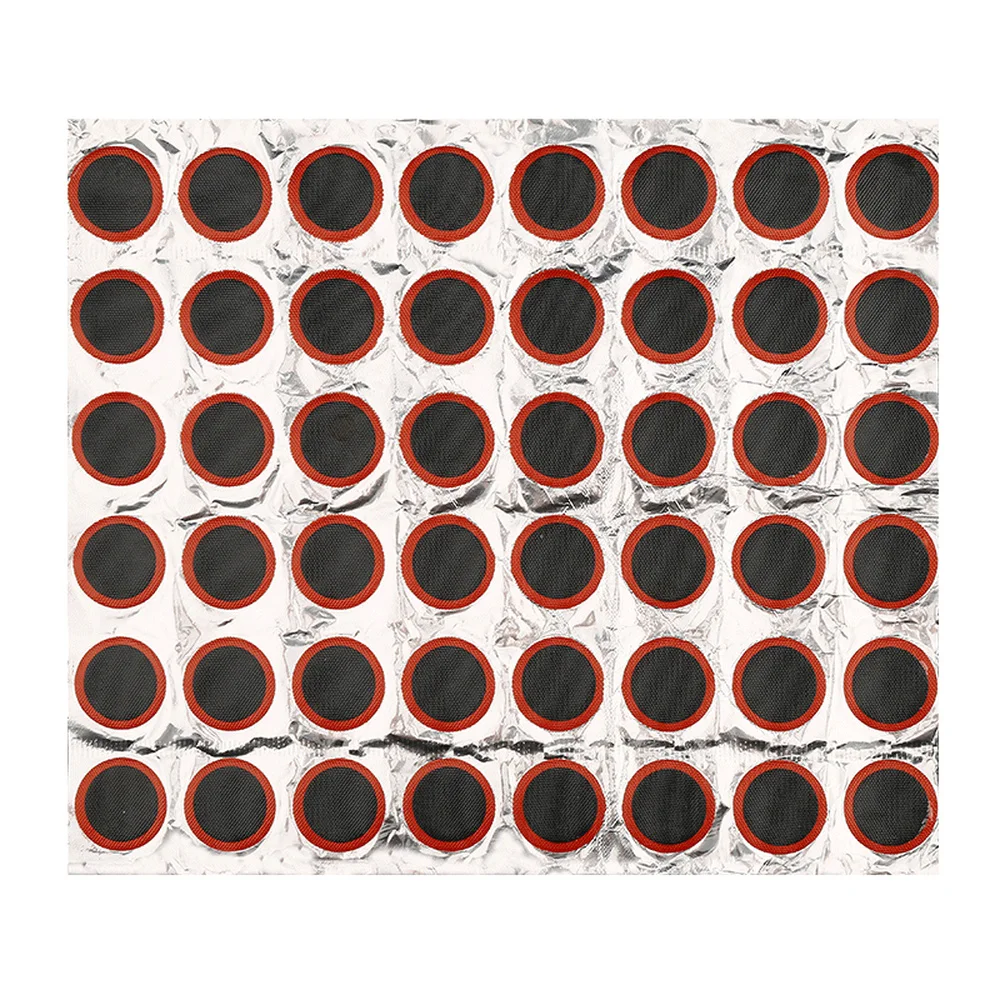 Бренд 48 шт 25 мм круглая резиновая велосипедная шина ремонтные инструменты для