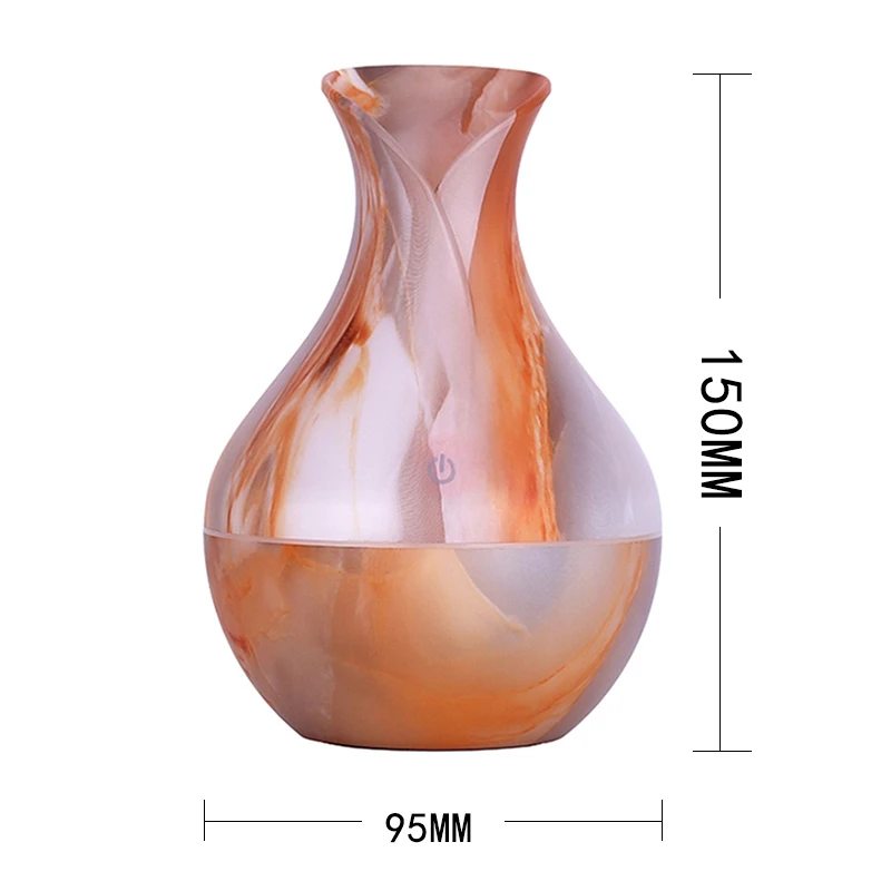 New 130Ml Usb Ultrasonic Air Humidifier Diffusers Aromatherapy Essential Oil Diffuser Plating For Home Office | Бытовая техника