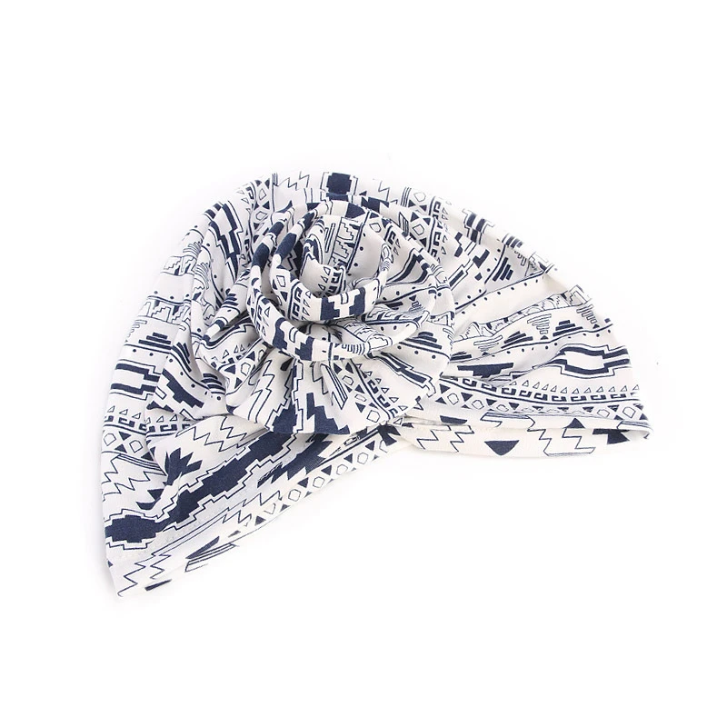 Богемная национальная шапка с цветочным рисунком Skullies Beanies, женская шапка на весну и осень, хлопковая шапка для женщин, шапка с помпоном, шапочка для химиотерапии