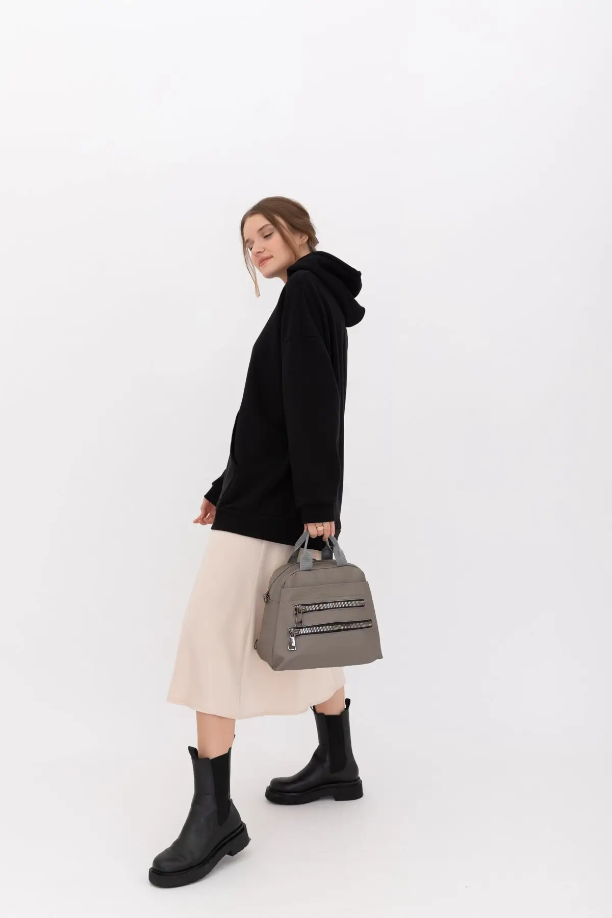 Beste Vrouwen Tassen Designer Satijnen Stof Grijs Luxe Kleine Schattige Handtas Elegant Lady Pouch Waterdichte Messenger Bag Trend 2021 Organizer