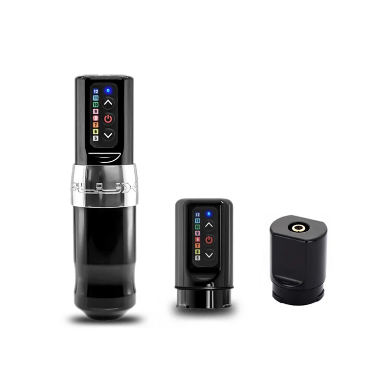 

Wireless Tattoo Machine Pen Strong Japan Brushless Motor Fast Charge Removable Power Bolt Battery Pen Tattoo Supply