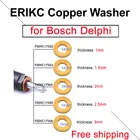 Форсунка инжектора F00VC17505 медная шайба F00VC17504 F00VC17503 прокладка дизельного распылителя 9001-850C F00VC17506 для Bosch Delphi Shim