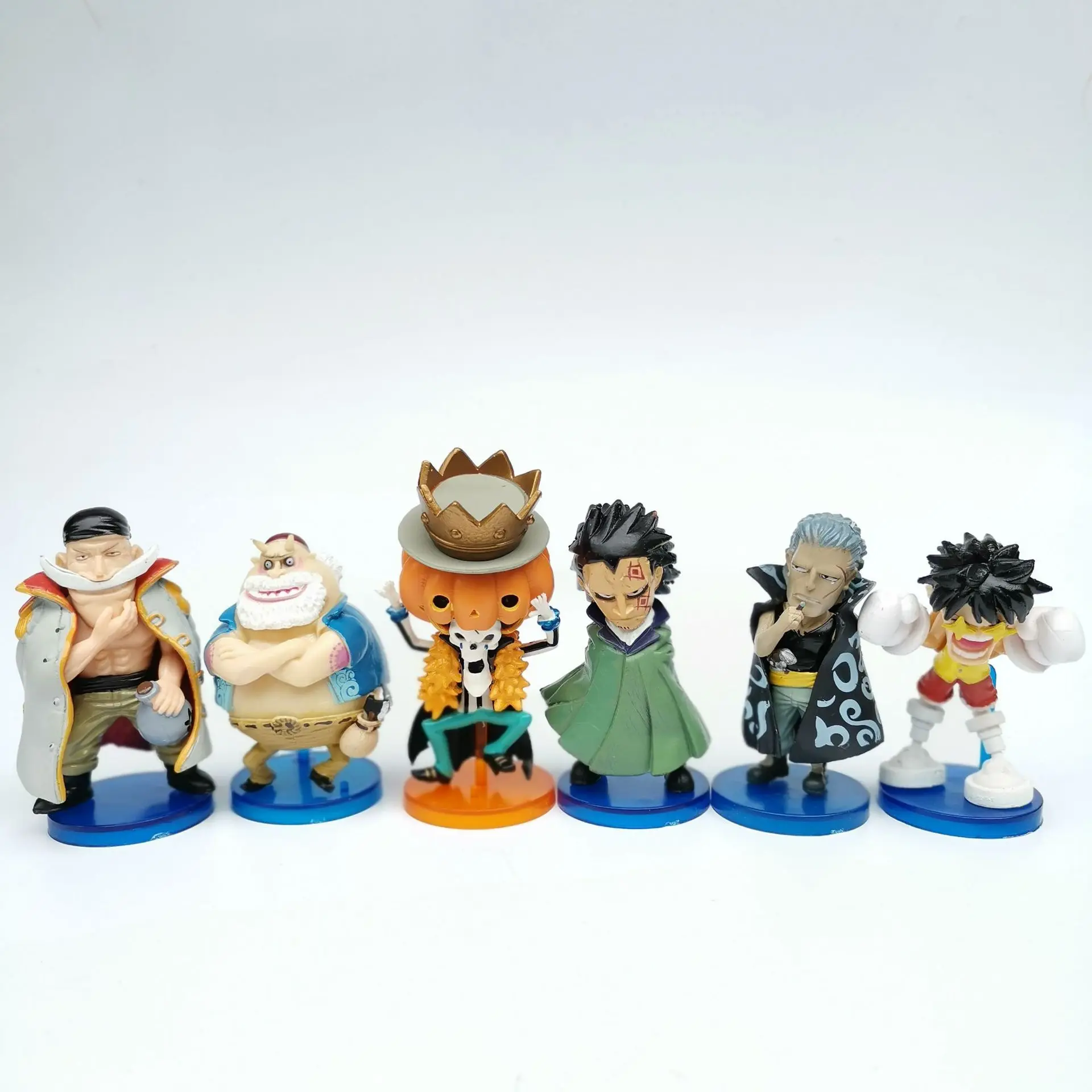 Цвет при отправке выбирается случайным образом 50 шт./лот Japansese аниме Рисунок one piece