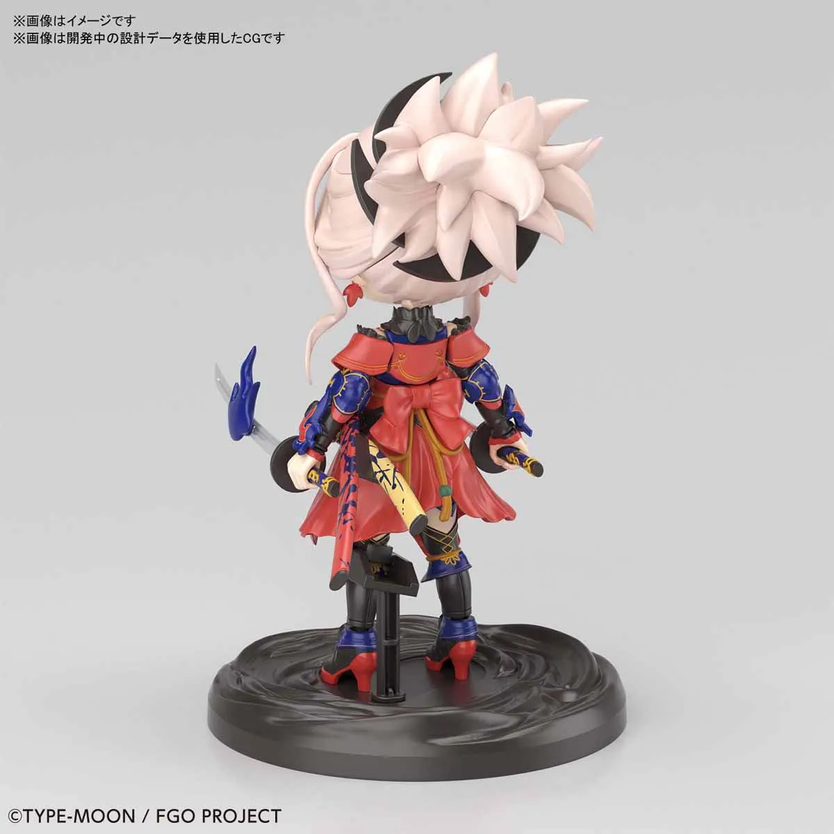 Фигурка Bandai сборная Fate FGO Saber Miyamoto Musashi Fate/Grand Order модификация модели деформируемая