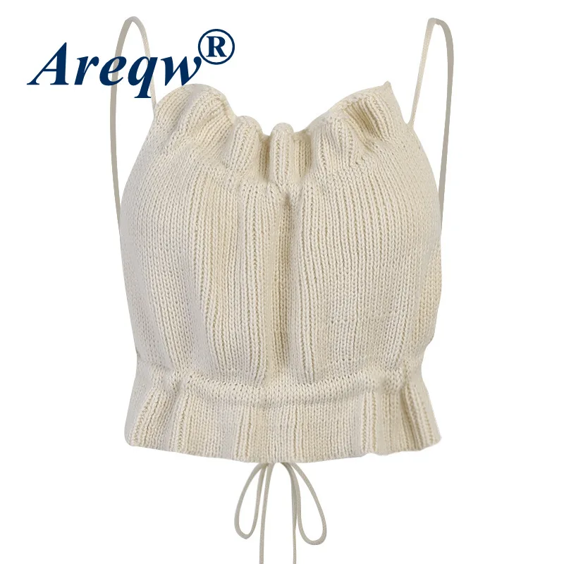 

Women's 2021 Summer New Ruffled Halter Top Sexy Suspender Halter Vest