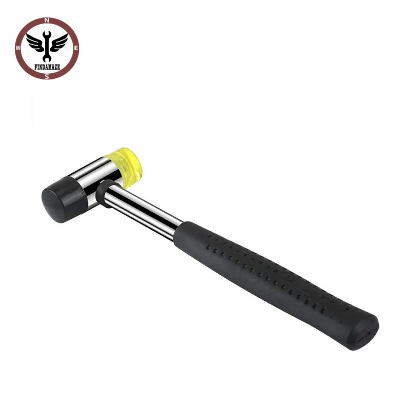 25 мм резиновый молоток двухсторонний мини молоток/стеклянный бусина молотковая