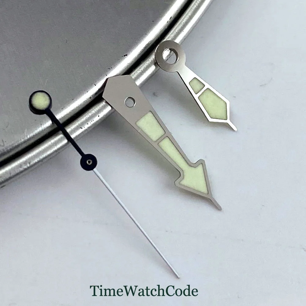 Супер Светящиеся C3 зеленые часы руки части подходят для SKX 4R35 7S26 NH35 NH36