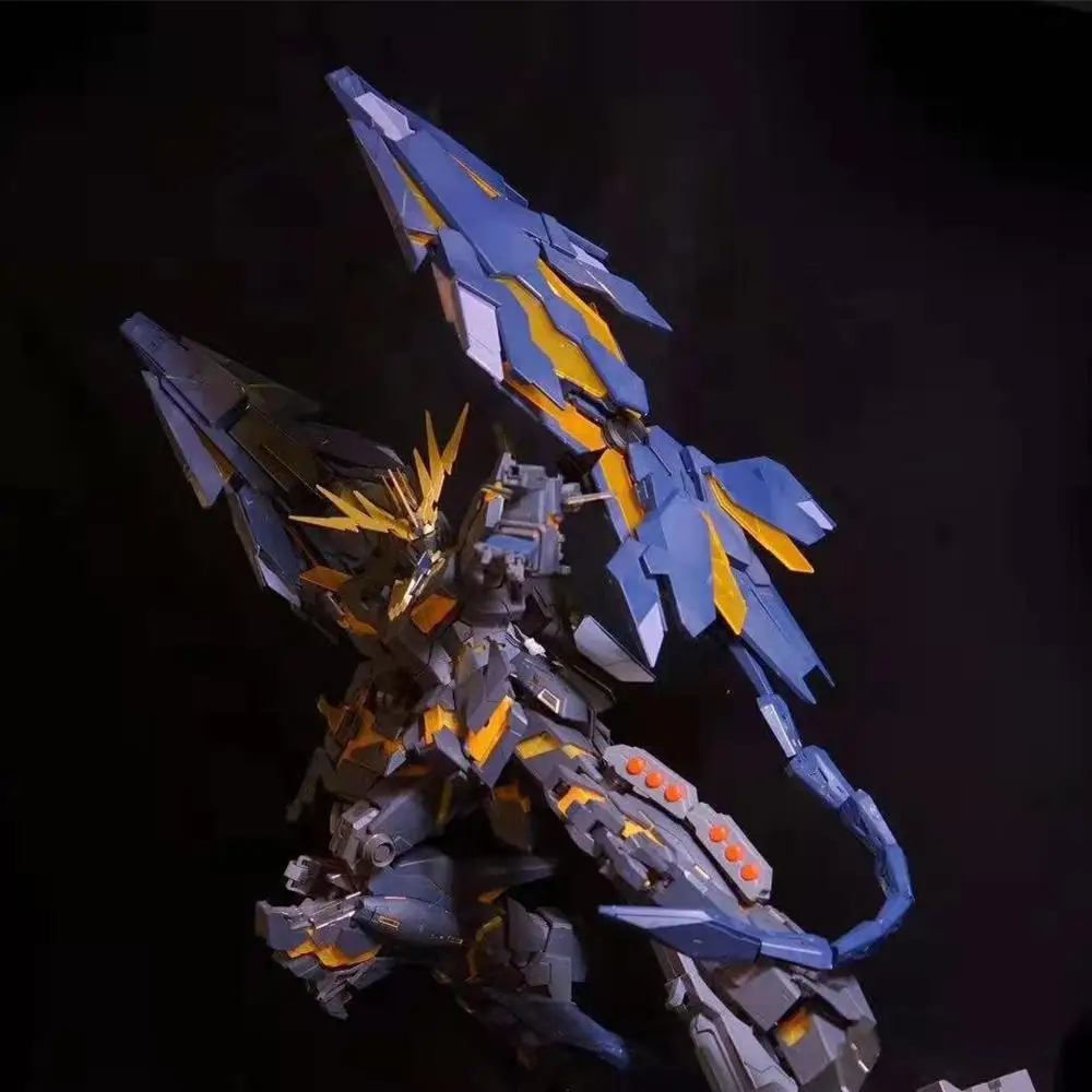 Модель MGJ экран с хвостом для Bandai 1/60 PG RX 0 Unicorn Banshee Phenex FA Plan B Gundam DM025|Игровые фигурки