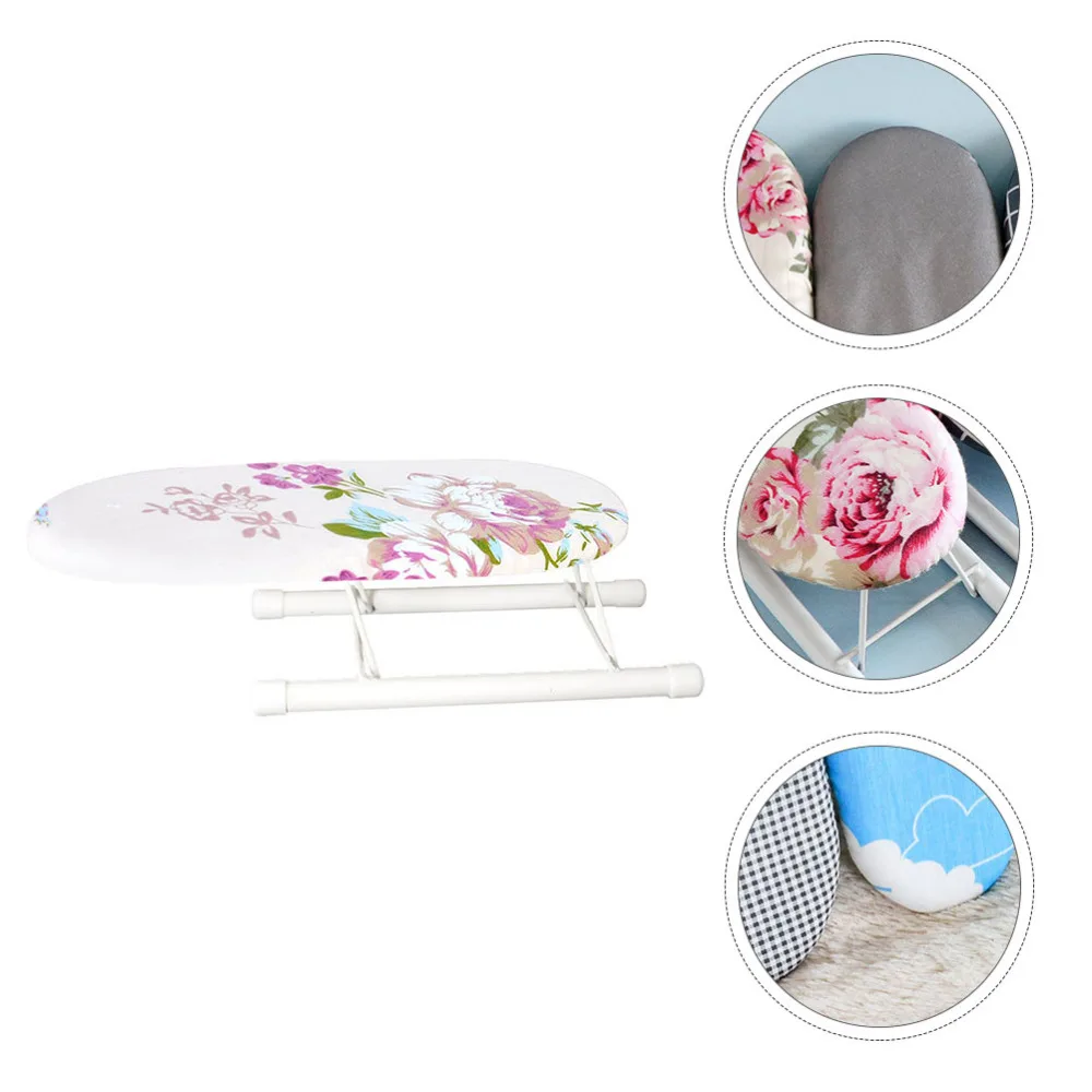 

1Pc Mini Ironing Sleeve Rack Folding Ironing Board Ironing Tool (Random Color)