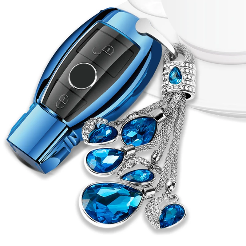 

Высококачественный мягкий чехол для автомобильного ключа из ТПУ для Mercedes-Benz C W204 GLC 260 C200, чехол для ключа CIA GLA W205 W212 C S E, аксессуары класса