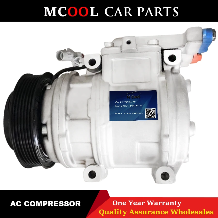 

AC A/C Air Conditioning Compressor Cooling Pump 10PA17C D27DT For SSANGYONG REXTON RODIUS 2.7 SY558-02 6652300011 6652300211