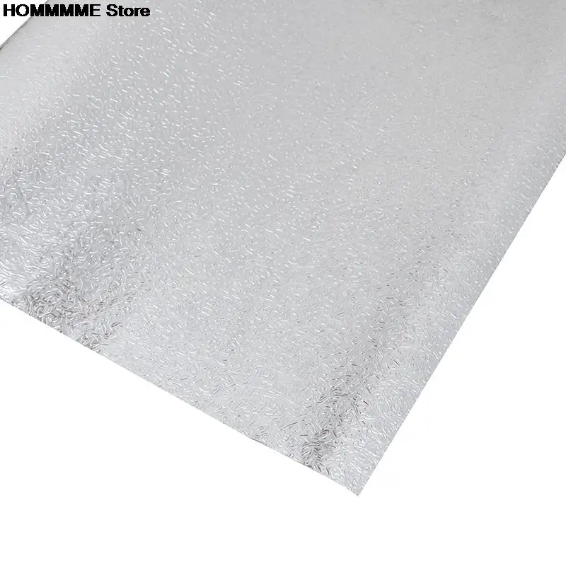 new Kitchen Oil-proof Waterproof Stickers 40x100cm Aluminum Foil Stove Cabinet Self Adhesive Wall Sticker DIY Wallpaper | Дом и сад