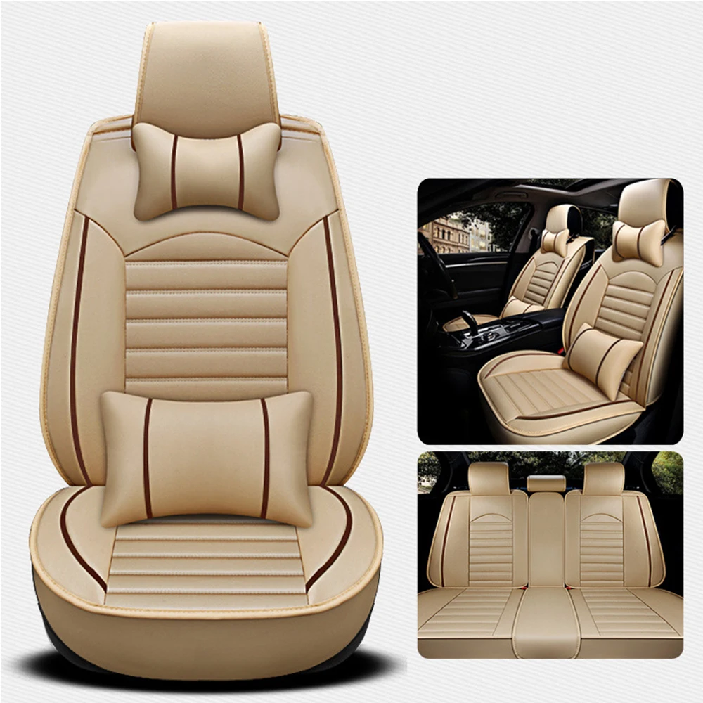 Car Seat Cover Cushion Pad For volkswagen all models passat Leather Protector Styling Accessories Most Four-Door Sedan&ampSUV | Автомобили