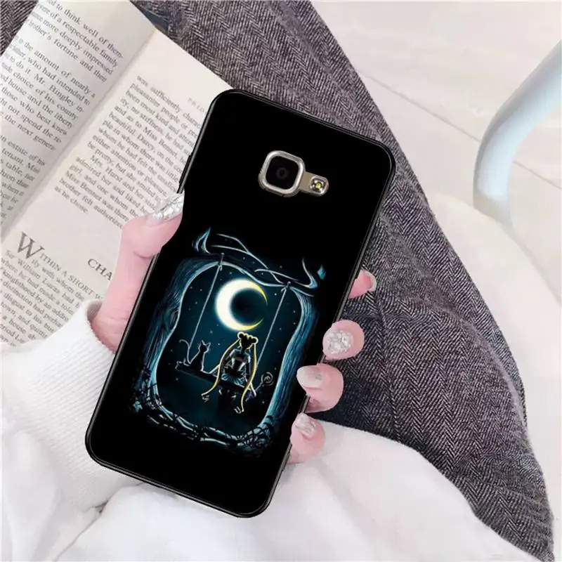 

ZFGHSHYQ Sailor Moon Cat Soft Case Phone Case For Samsung A 9 10 20 30 40 M20 S 30 31 J5(2015) J5prime 6 7 Plus