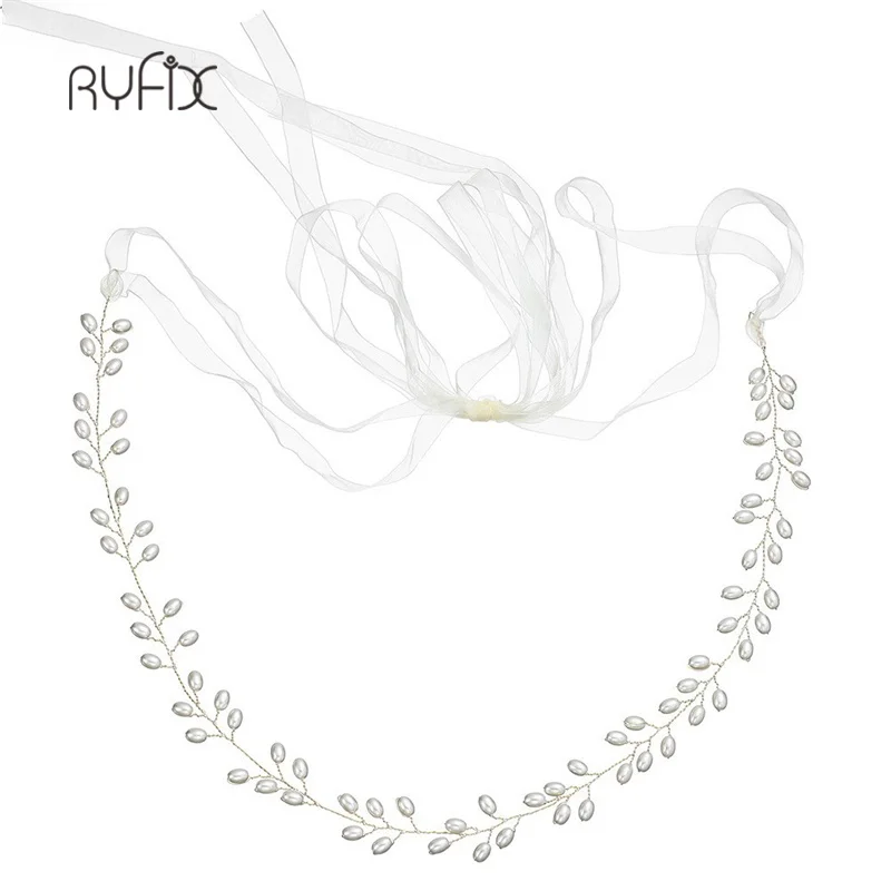 

Ryfix 2021 новый модный тканый жемчужный пояс для невесты BG2145