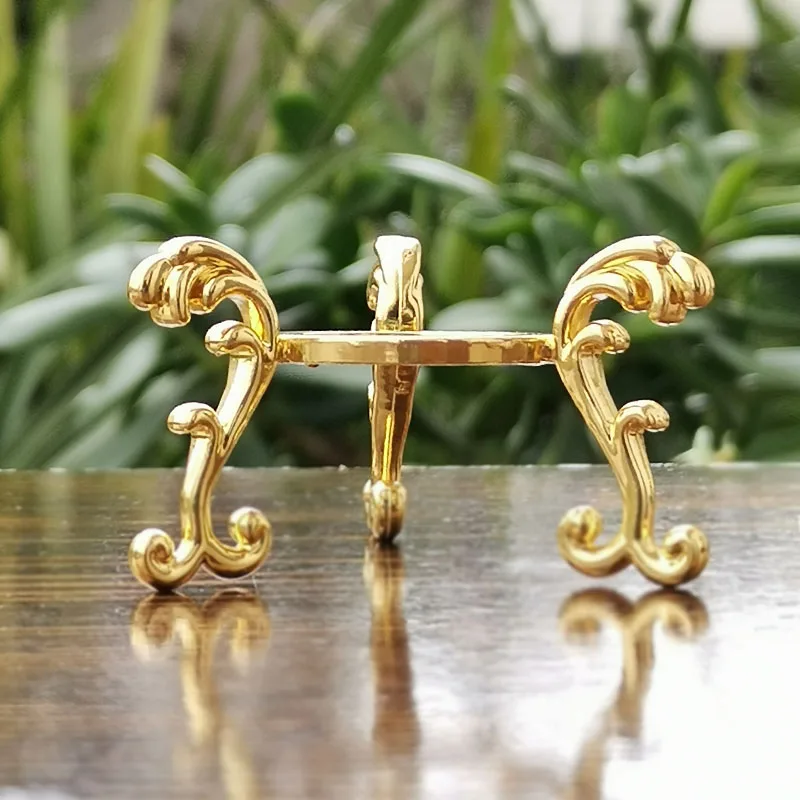 Настольная подставка с большим металлическим хрустальным шариком 1 шт. Декор для