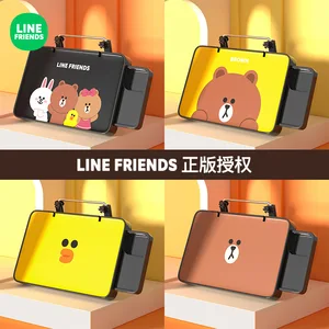 linefriends car small table back folding tables for mobile phone snack free global shipping