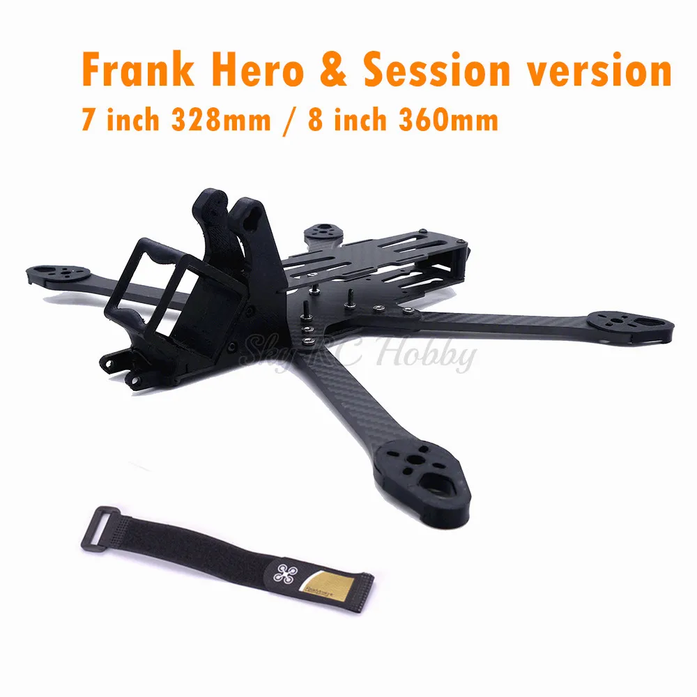 Набор рам для радиоуправляемого дрона Frank Hero & Session версии 7 дюймов 328 мм/8 360 мм 5 из