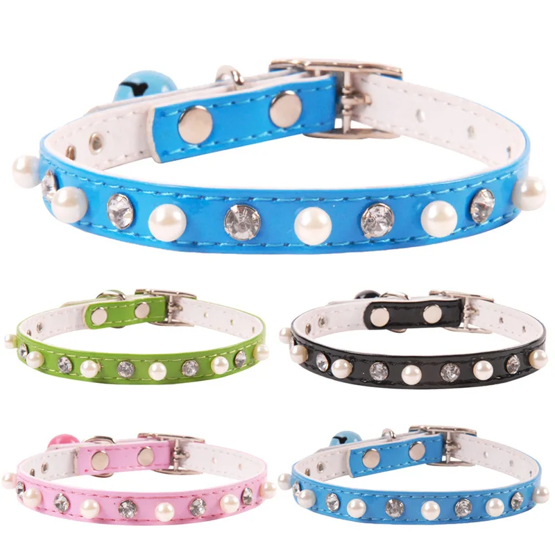 

Cat Collar With Bell Pet Collar For Cats Personalized Puppy Collars Leash Cat Collar Harness Kitten Pet Leads Supplies