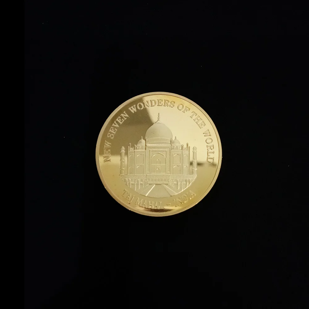 Культурная коллекция Золотая монета Китайская большая стена/Колизея