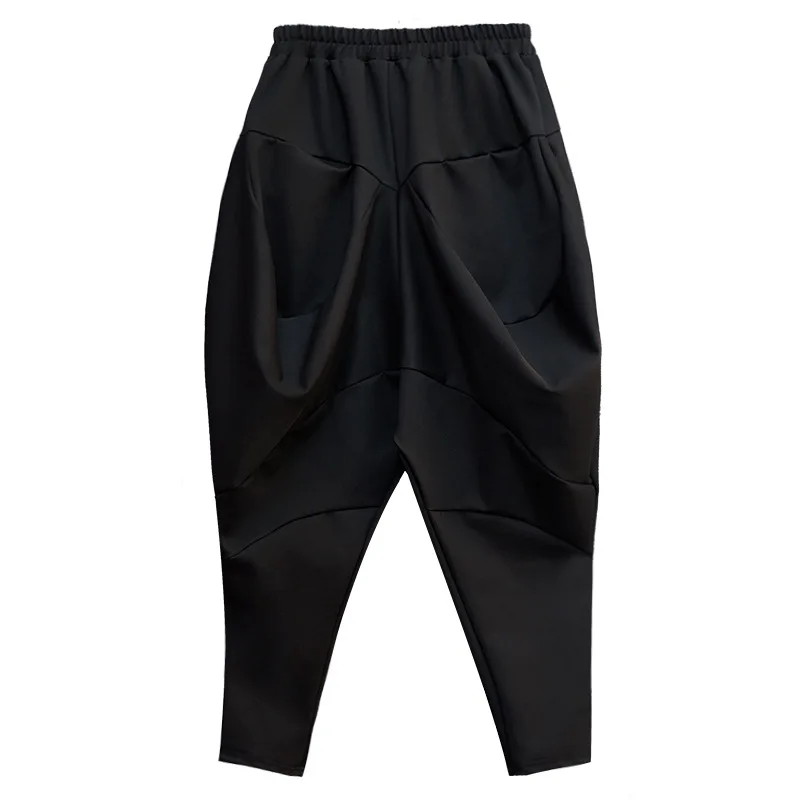 

2020 Women's Fashion Solid color Harem Pants Loose-Fit Trousers pants women