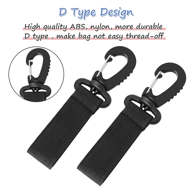 Аксессуары для детской коляски вешалка Детская подгузник зажим сумки Детские