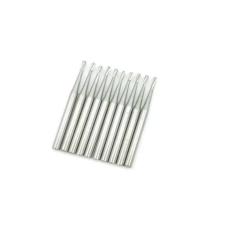 10 шт./упак. Dental Tungsten Steel Карбид Боры Бур сверло 19 мм Длина высокоскоростные боры FG330