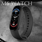 Xiaomi оригинальный бренд 2021 M6 Смарт-часы для мужчин и женщин монитор сердечного ритма кровяное давление фитнес-трекер умные часы спортивный браслет часы для Xiaomi iOS