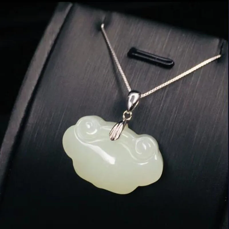 Ожерелье с кулоном и цепочкой из серебра 925 пробы | Украшения аксессуары