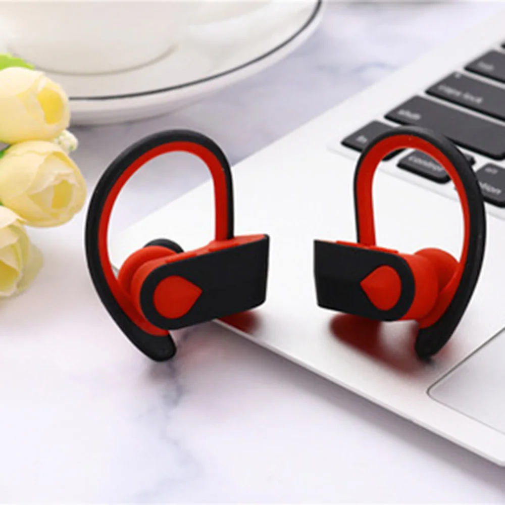 Спортивные наушники W3 TWS с ушным крючком цветные беспроводные миниатюрные Hi Fi