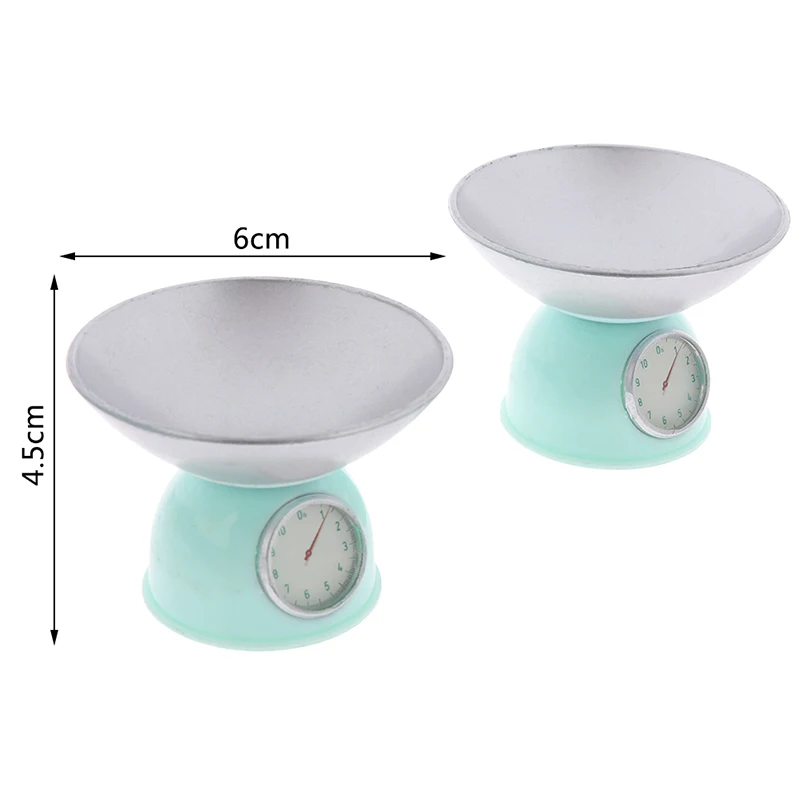 

1Pc Dollhouse Miniature Weighing Meter Weigh Scale Doll House Decor Toy
