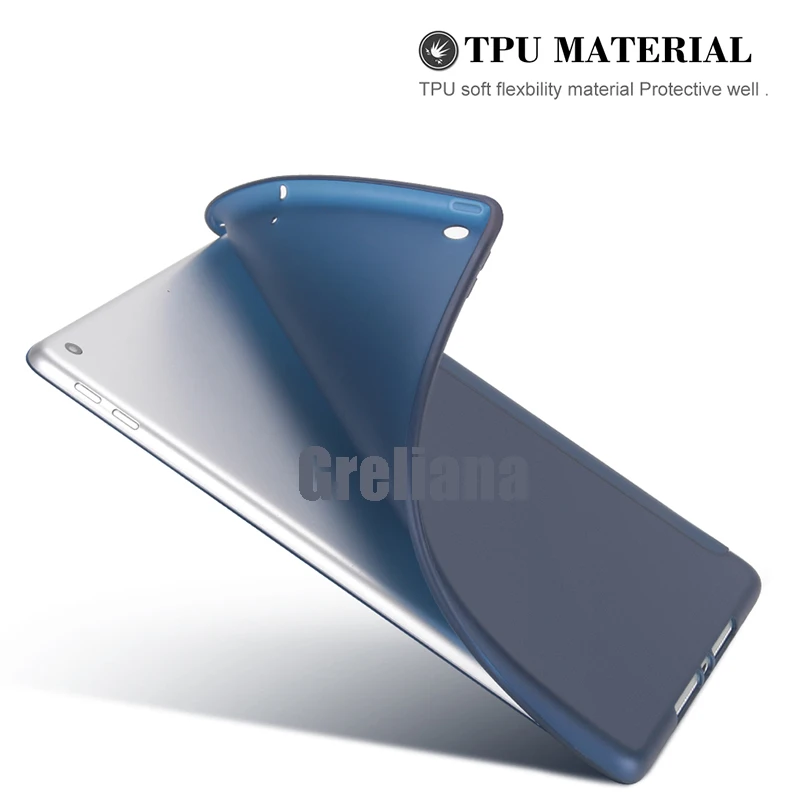 TPU Case for iPad 10.2 Pro 10.5 Air 3 2019 11 2020 Flip Stand Magnet For 9.7 2017 2018 5th 6th Tablet Cover | Компьютеры и офис