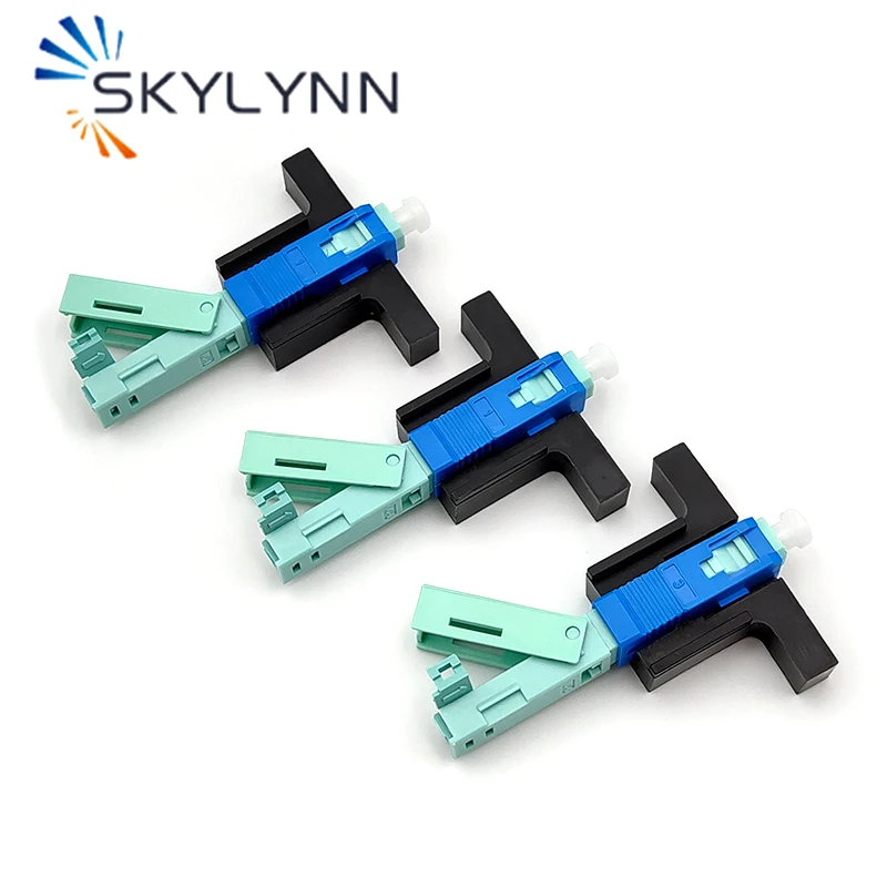 50/100 PCS SC/UPC SC/APC FTTH Fast Connector, 53mm Single Mode Special Cold Quick Connector
