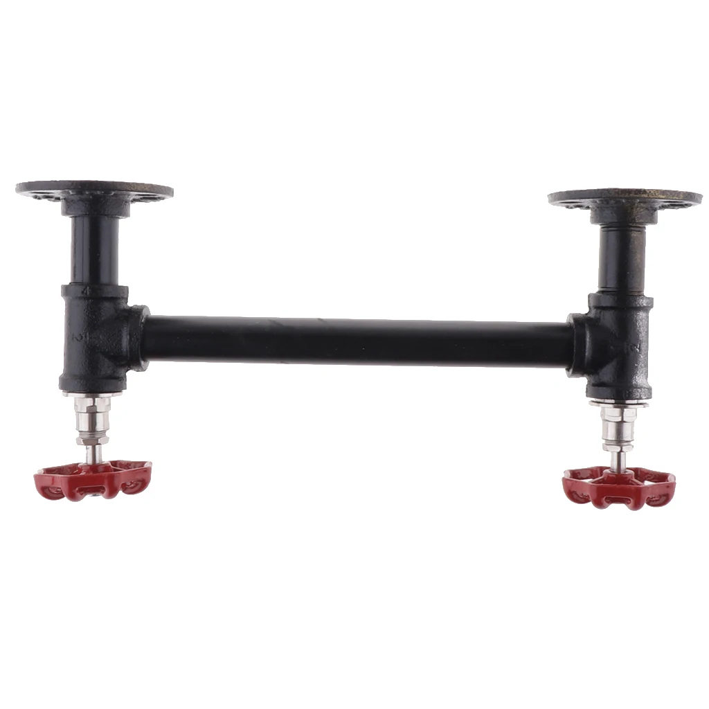 Промышленная Ретро железная труба настенный держатель рулона туалетной бумаги